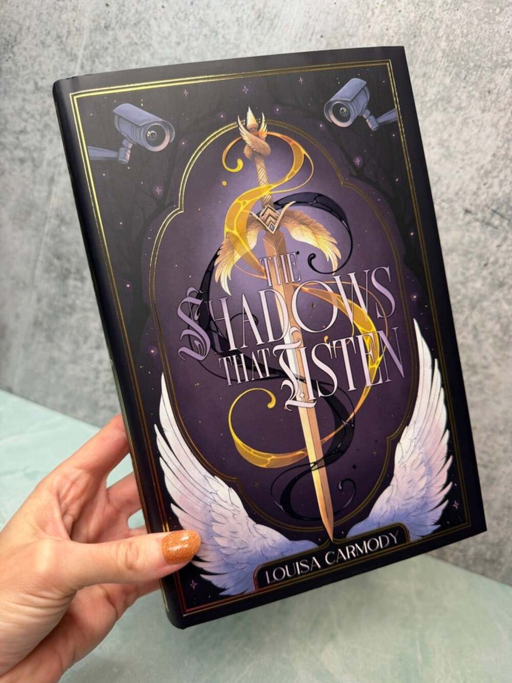 Fairyloot The Shadows That Listen by Louisa Carmody Signed NEW